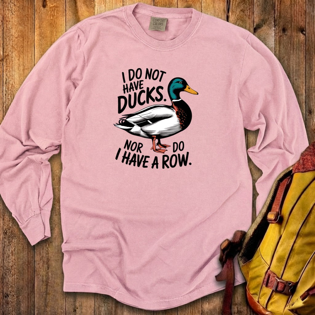 Ducks in a Row Cotton Long Sleeve