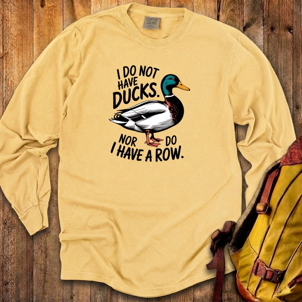 Ducks in a Row Cotton Long Sleeve