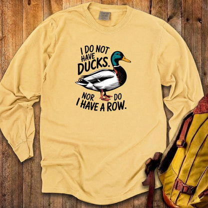 Ducks in a Row Cotton Long Sleeve