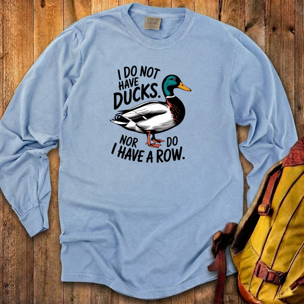 Ducks in a Row Cotton Long Sleeve