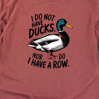 Ducks in a Row Cotton Long Sleeve