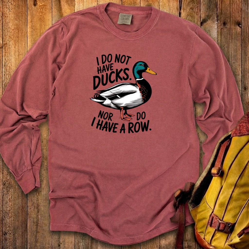 Ducks in a Row Cotton Long Sleeve