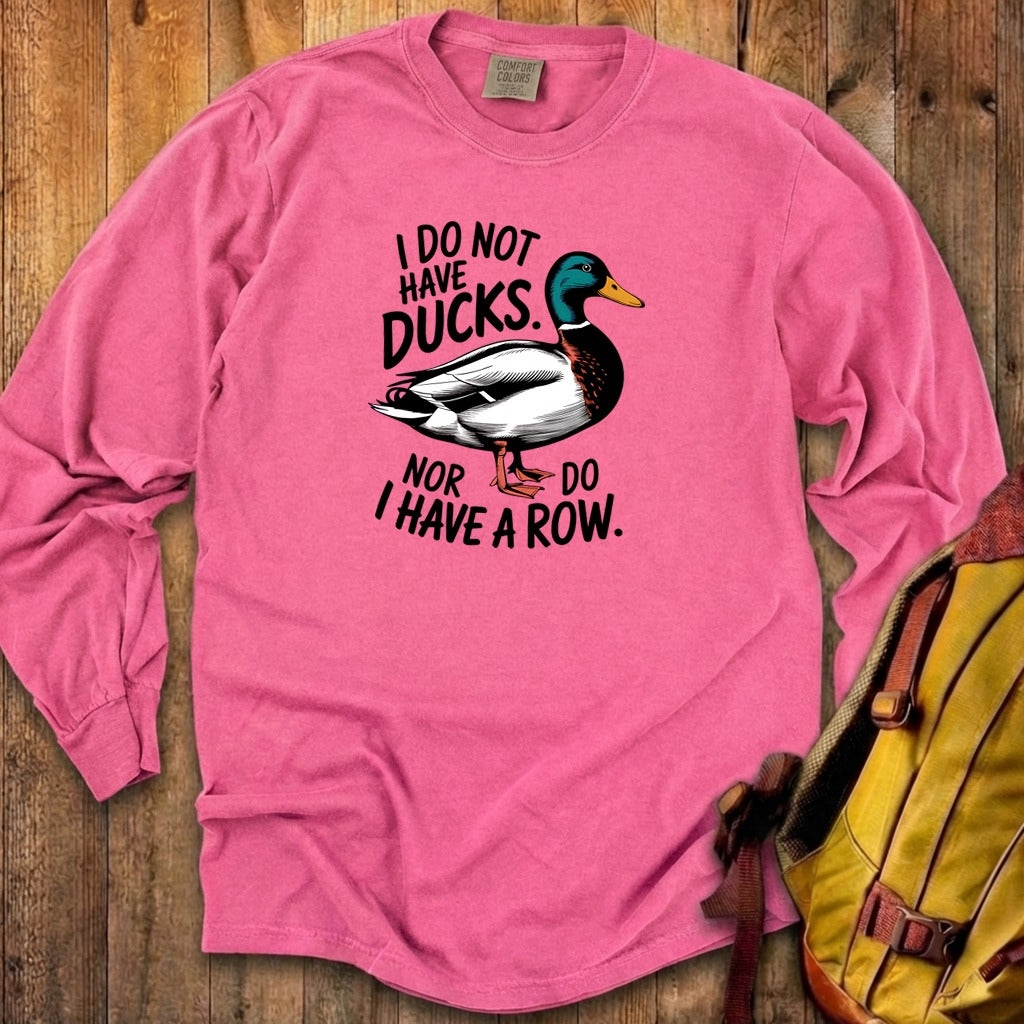 Ducks in a Row Cotton Long Sleeve