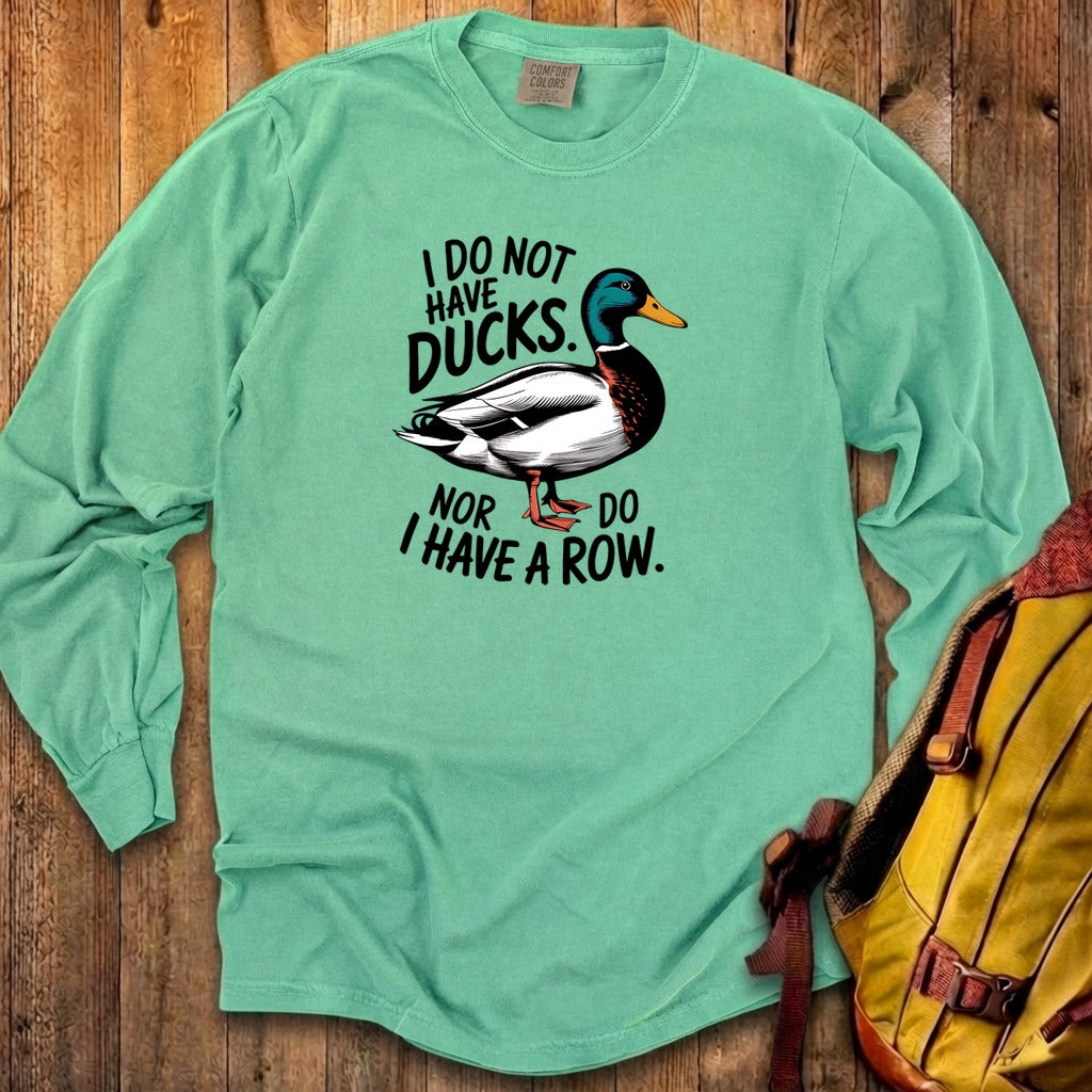 Ducks in a Row Cotton Long Sleeve