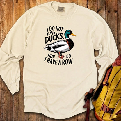 Ducks in a Row Cotton Long Sleeve