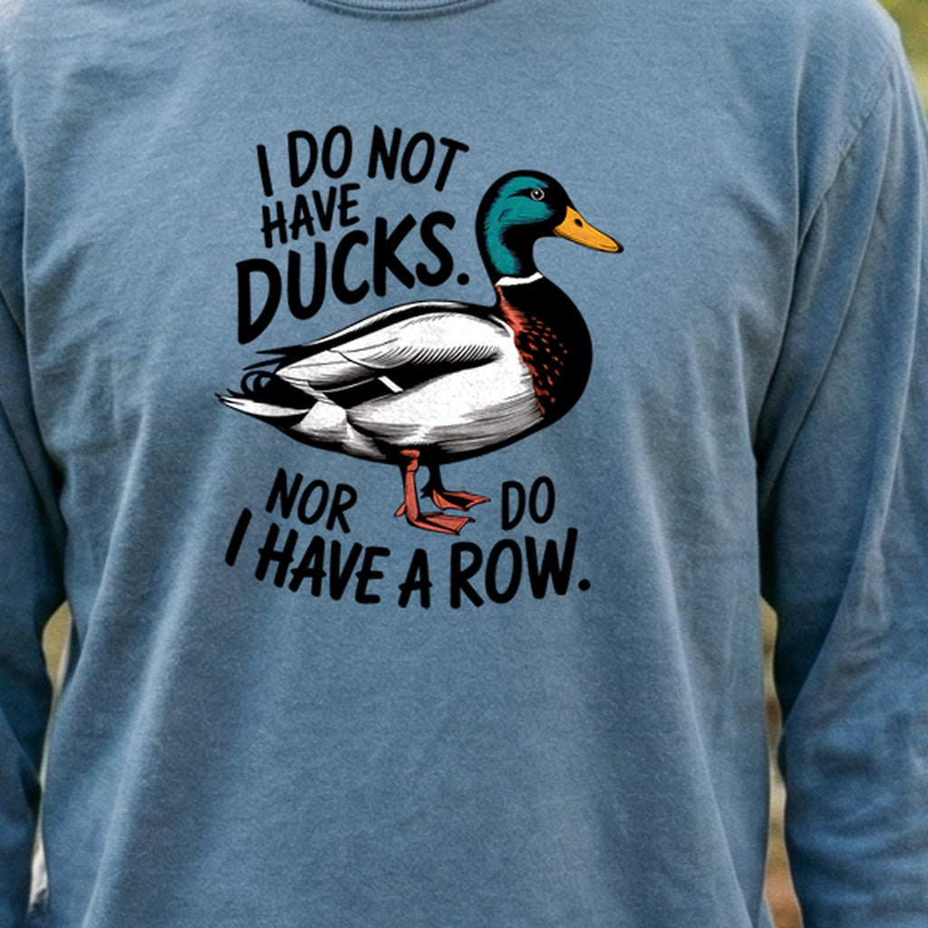 Ducks in a Row Cotton Long Sleeve
