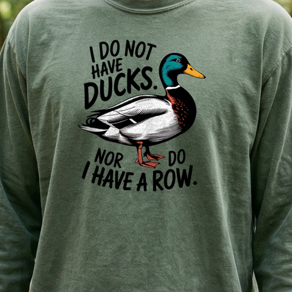 Ducks in a Row Cotton Long Sleeve
