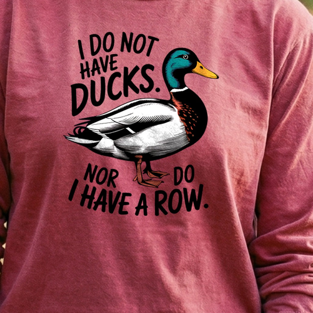 Ducks in a Row Cotton Long Sleeve