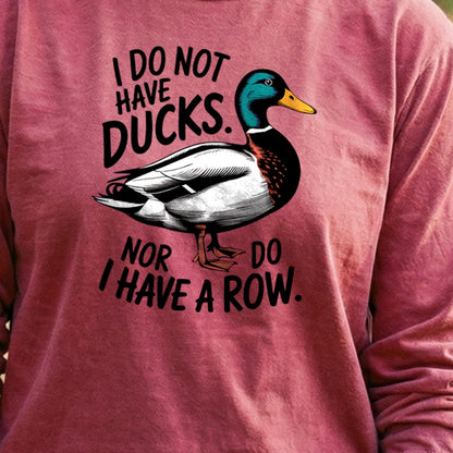 Ducks in a Row Cotton Long Sleeve