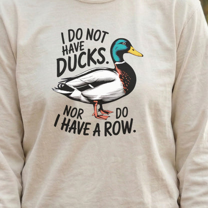 Ducks in a Row Cotton Long Sleeve