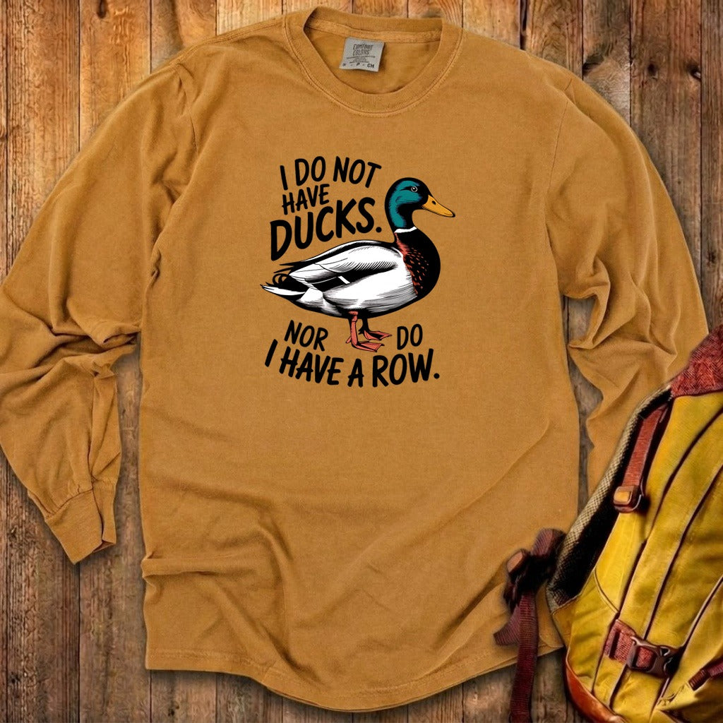 Ducks in a Row Cotton Long Sleeve