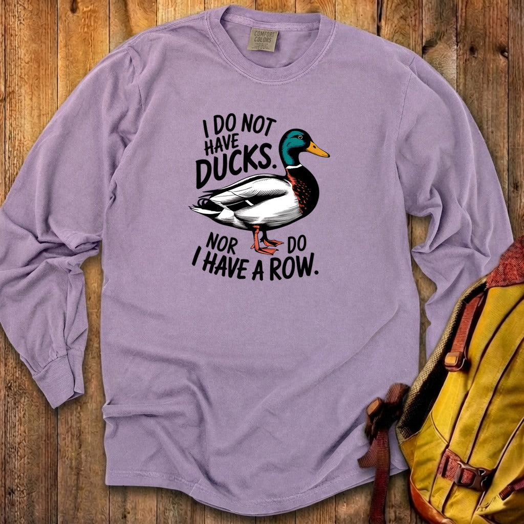 Ducks in a Row Cotton Long Sleeve