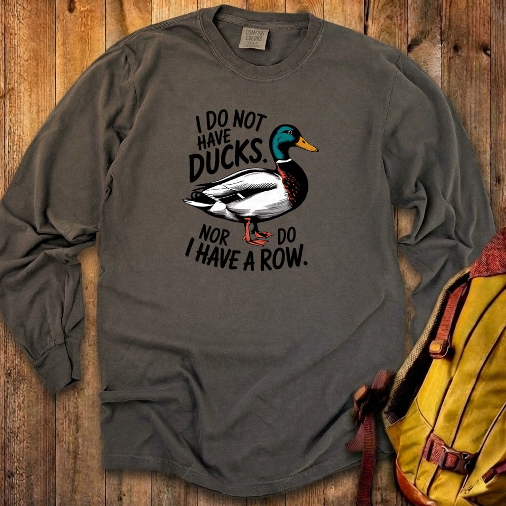 Ducks in a Row Cotton Long Sleeve