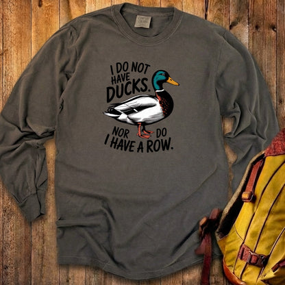 Ducks in a Row Cotton Long Sleeve