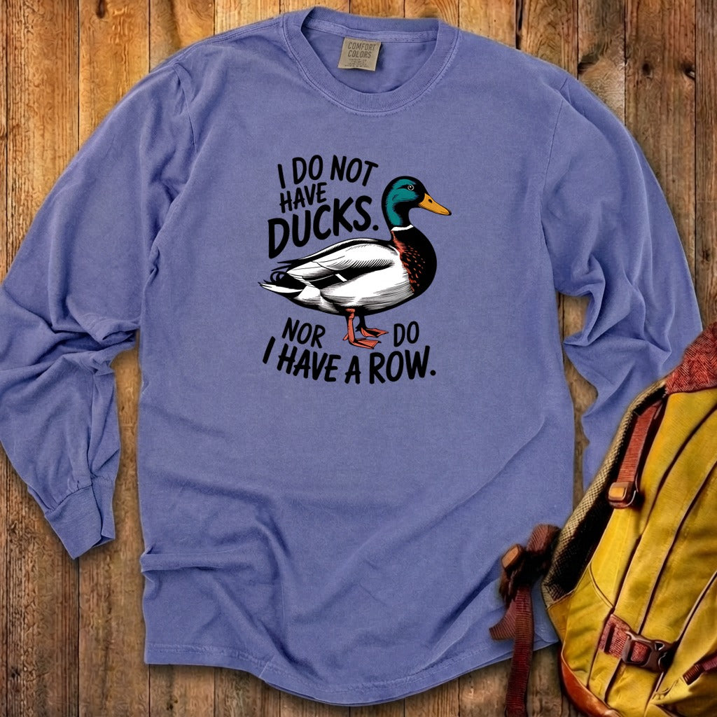 Ducks in a Row Cotton Long Sleeve