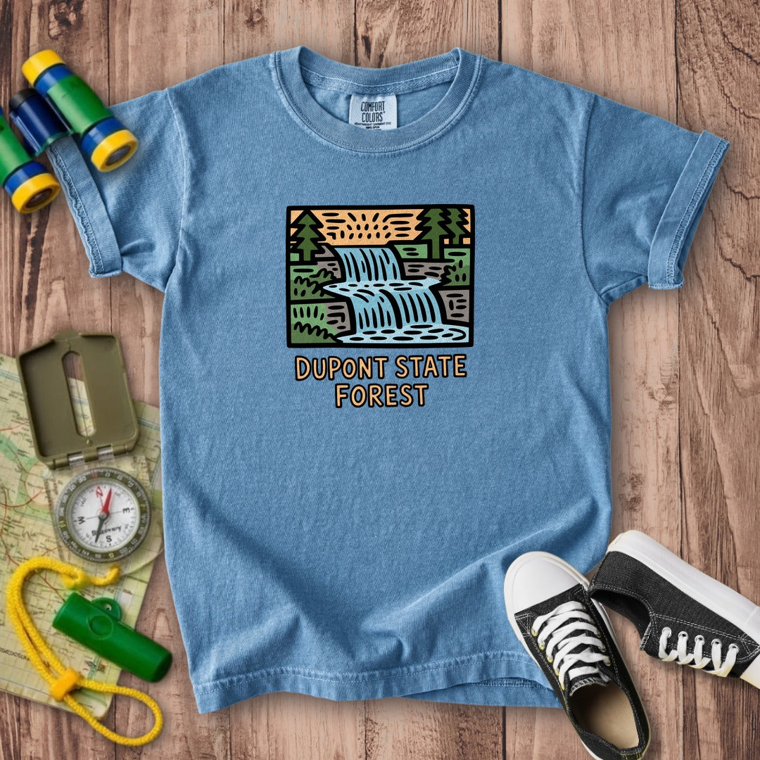 Dupont State Forest Kids Cotton T-Shirt