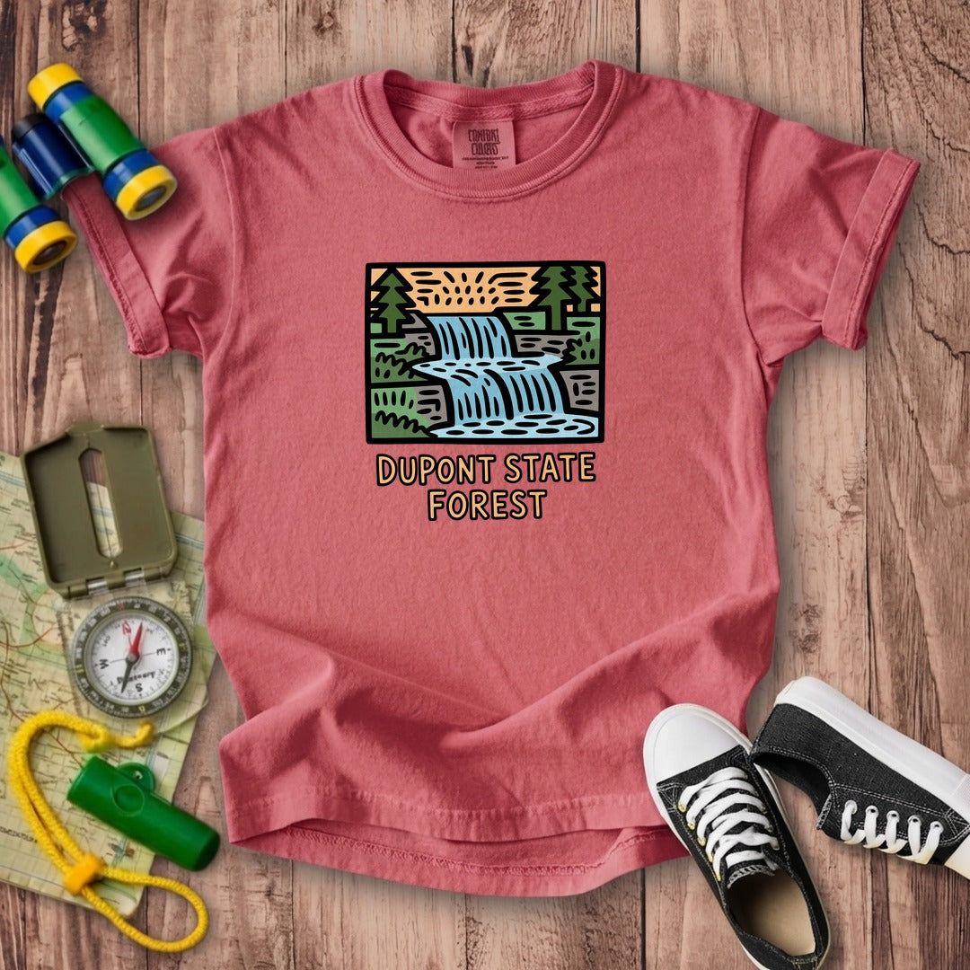 Dupont State Forest Kids Cotton T-Shirt