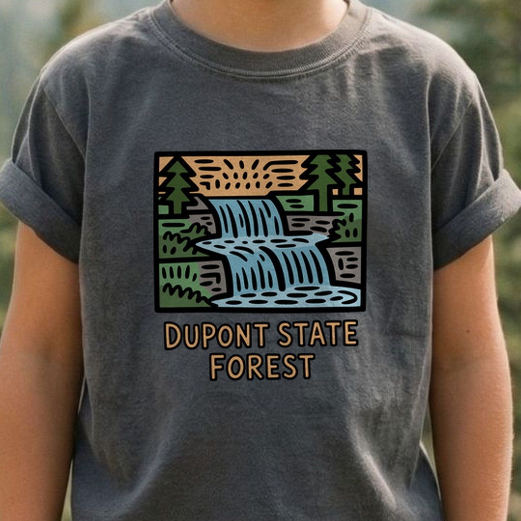Dupont State Forest Kids Cotton T-Shirt