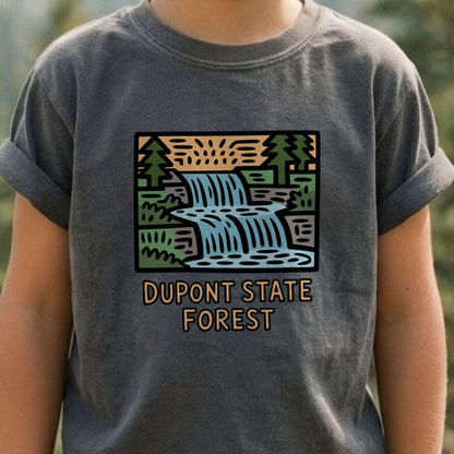 Dupont State Forest Kids Cotton T-Shirt