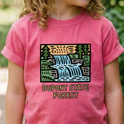 Dupont State Forest Kids Cotton T-Shirt