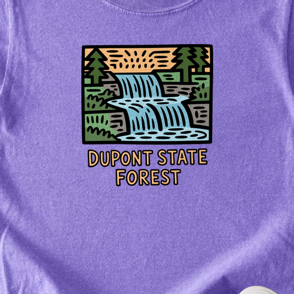 Dupont State Forest Kids Cotton T-Shirt