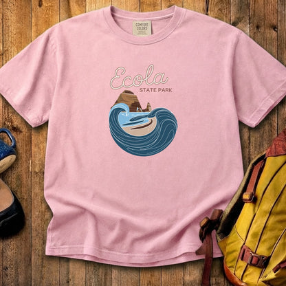Ecola State Park Cotton T-Shirt