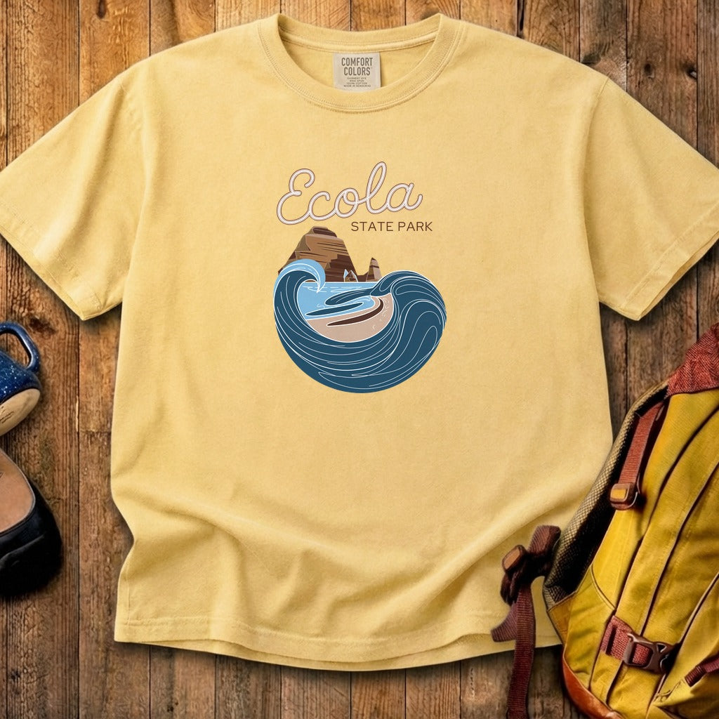 Ecola State Park Cotton T-Shirt