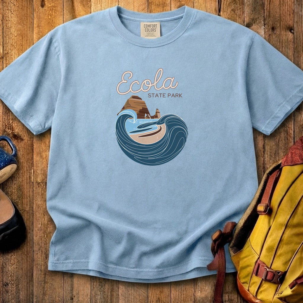 Ecola State Park Cotton T-Shirt