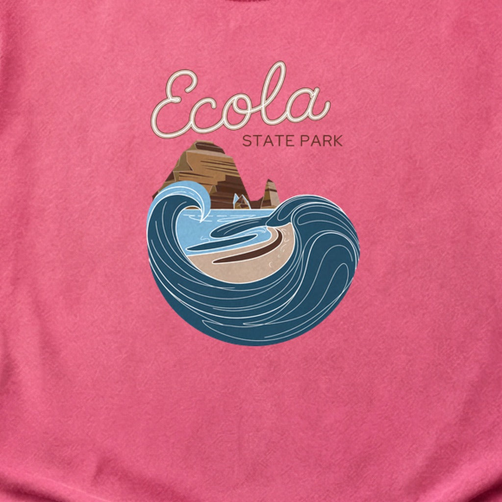 Ecola State Park Cotton T-Shirt