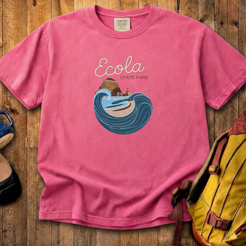 Ecola State Park Cotton T-Shirt