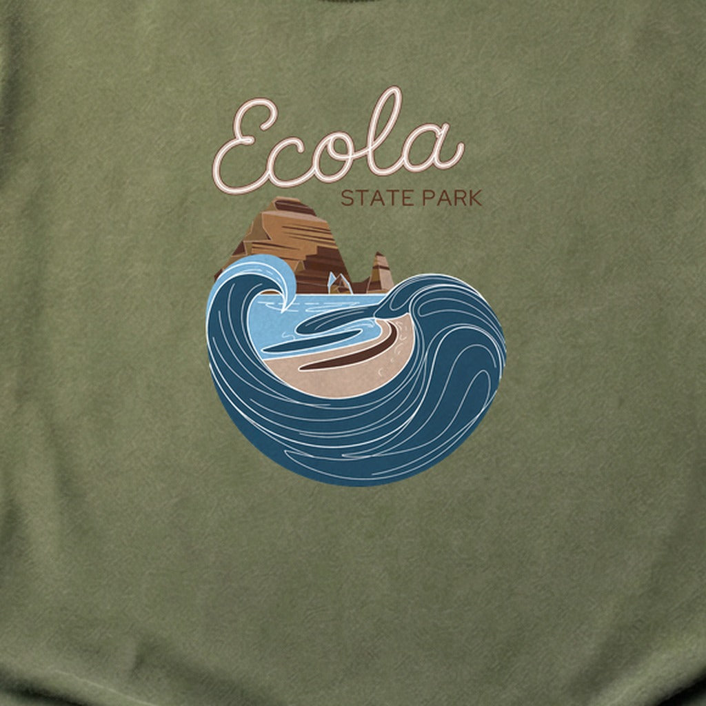 Ecola State Park Cotton T-Shirt