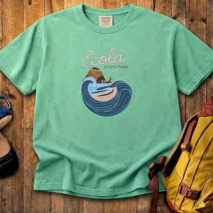 Ecola State Park Cotton T-Shirt