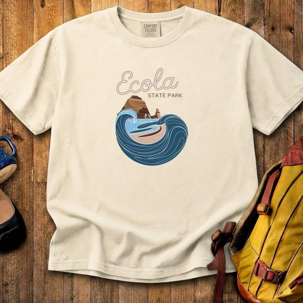 Ecola State Park Cotton T-Shirt