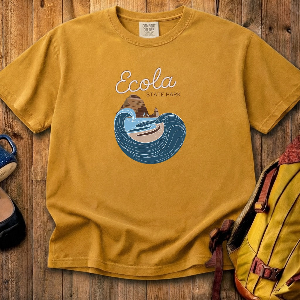 Ecola State Park Cotton T-Shirt