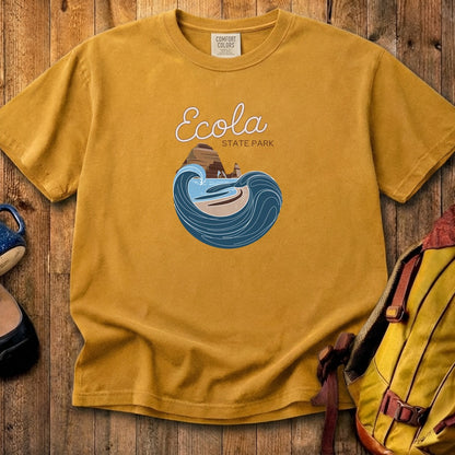 Ecola State Park Cotton T-Shirt