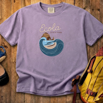 Ecola State Park Cotton T-Shirt