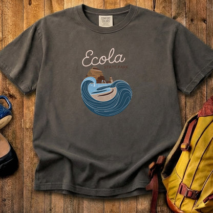 Ecola State Park Cotton T-Shirt