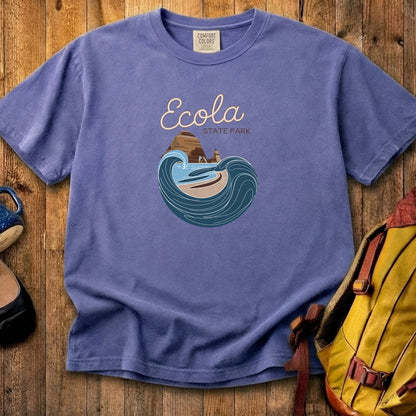 Ecola State Park Cotton T-Shirt