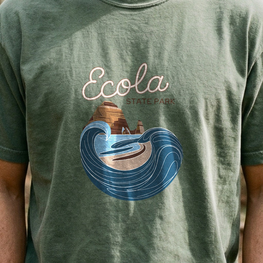 Ecola State Park Cotton T-Shirt