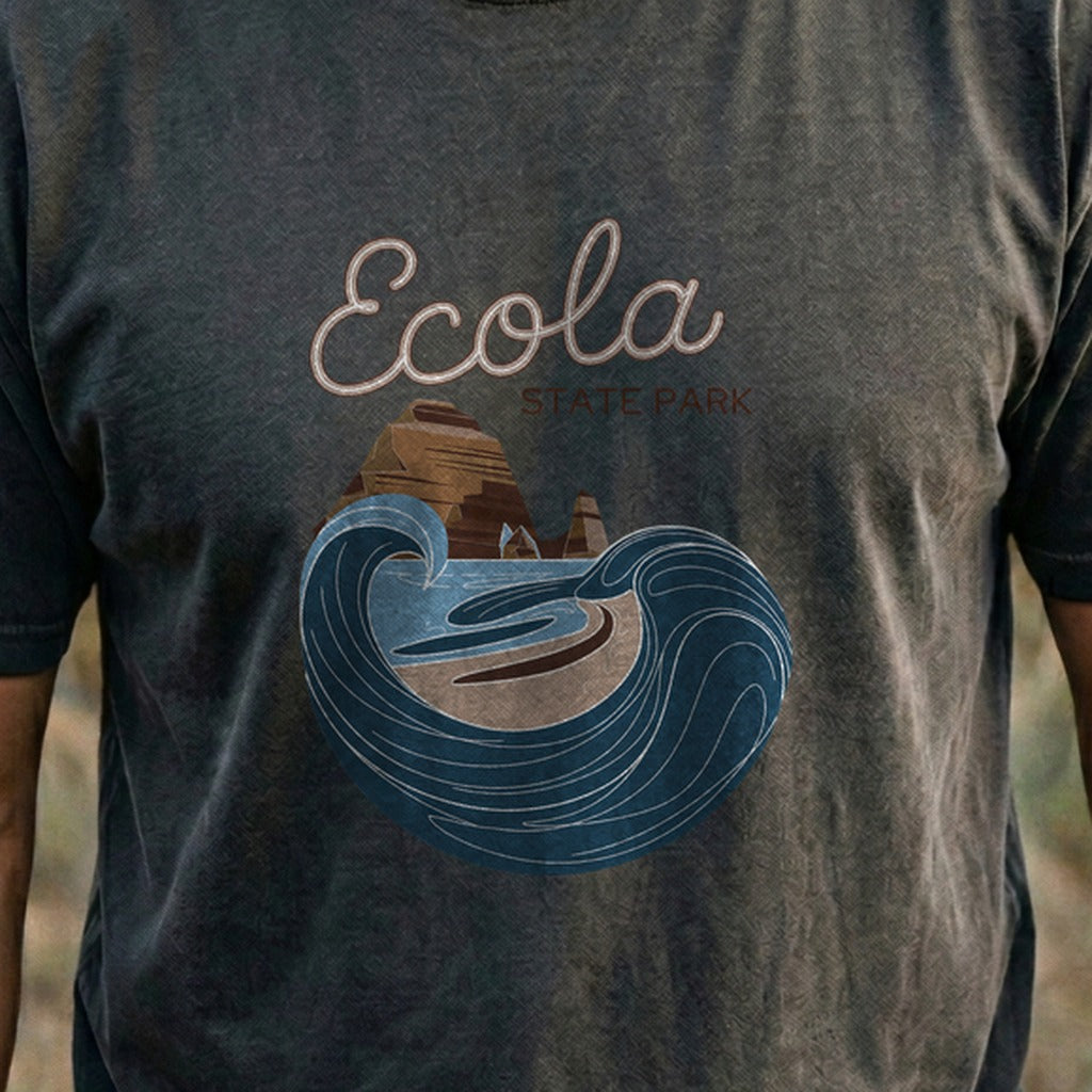 Ecola State Park Cotton T-Shirt
