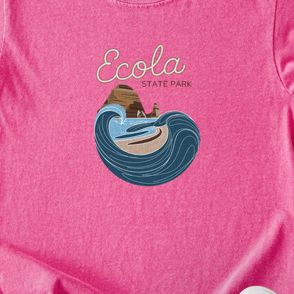 Ecola State Park Kids Cotton T-Shirt
