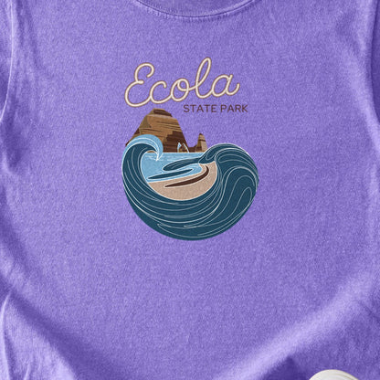 Ecola State Park Kids Cotton T-Shirt