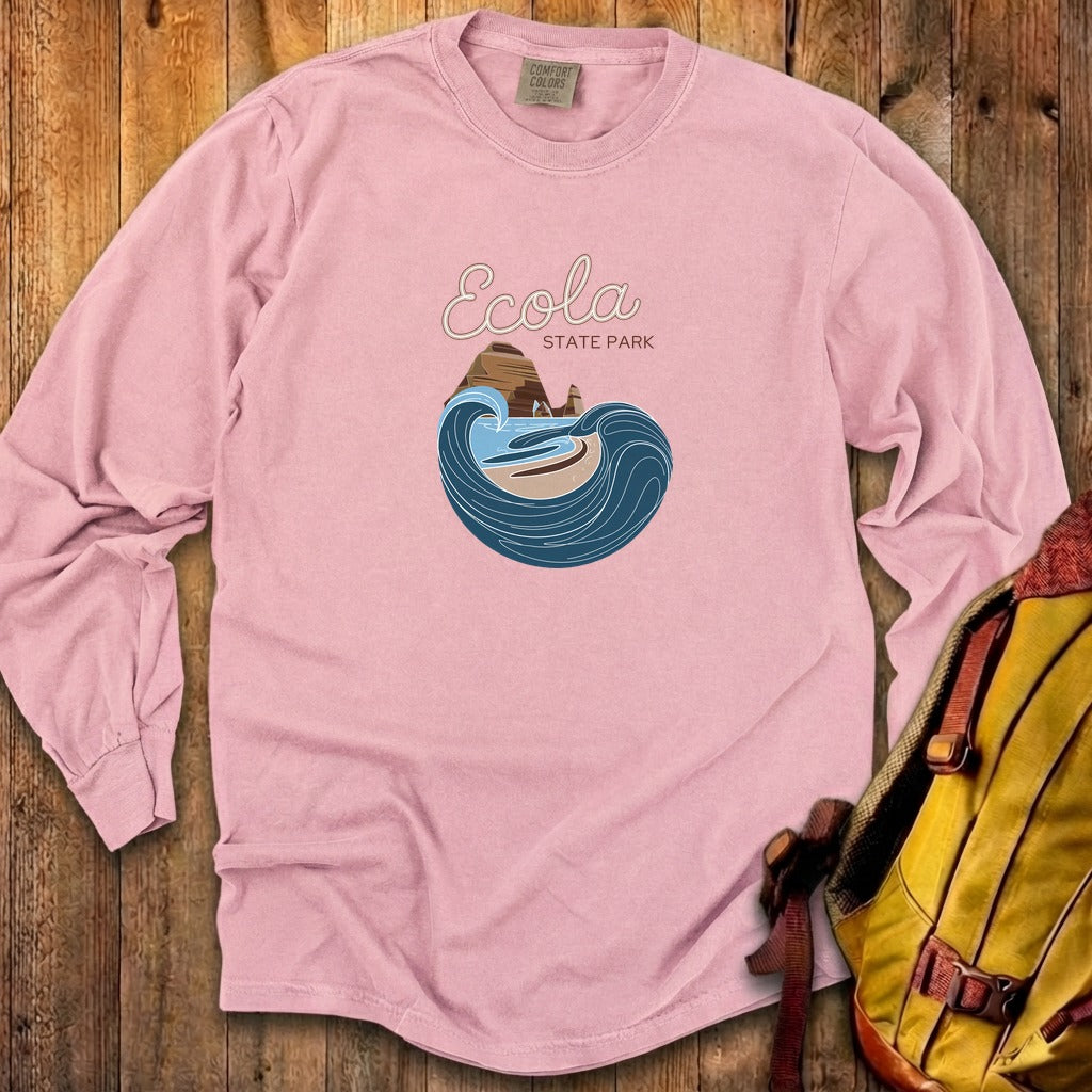 Ecola State Park Cotton Long Sleeve