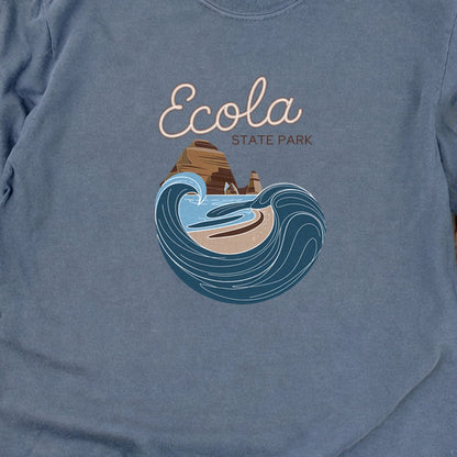 Ecola State Park Cotton Long Sleeve