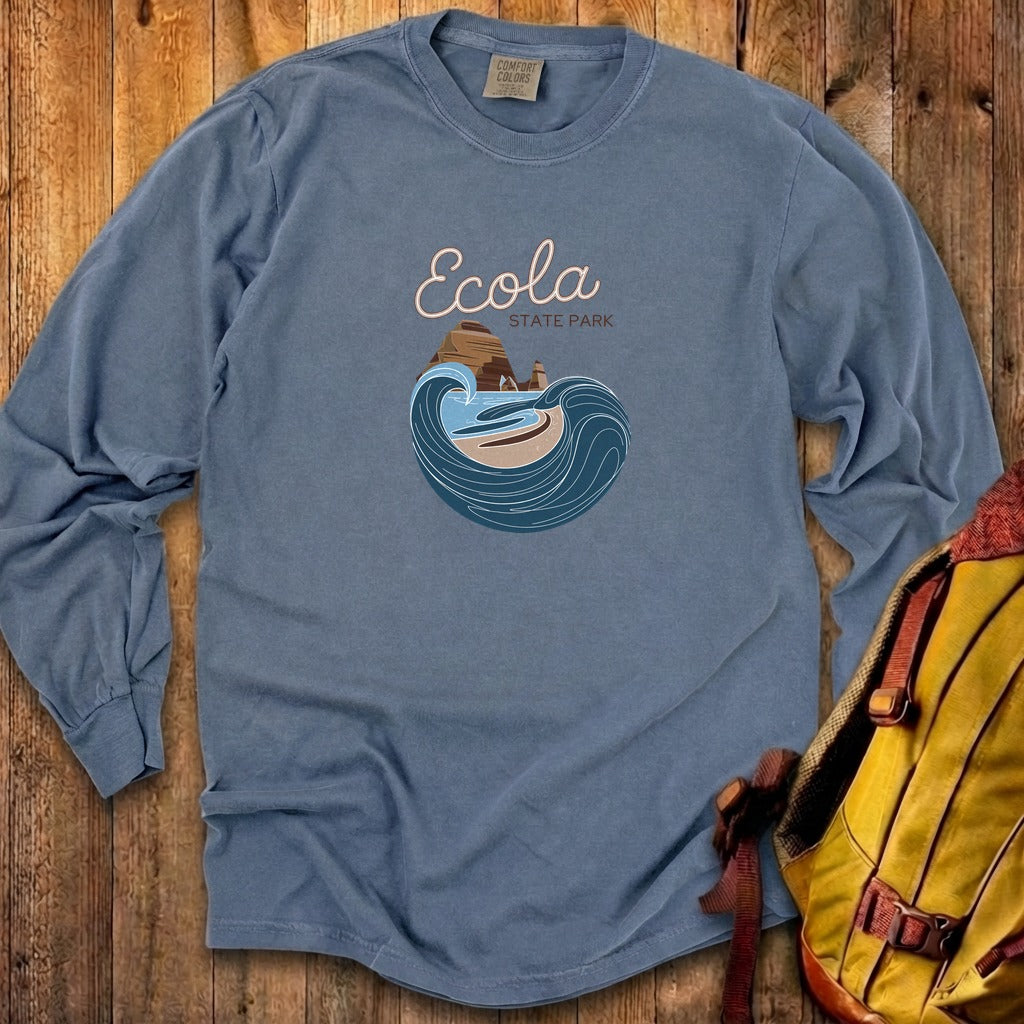 Ecola State Park Cotton Long Sleeve
