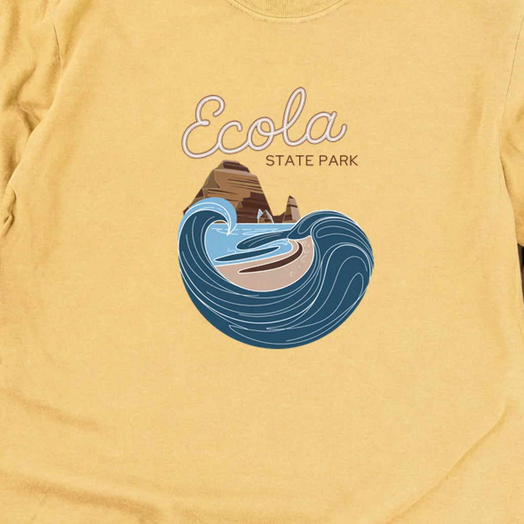 Ecola State Park Cotton Long Sleeve