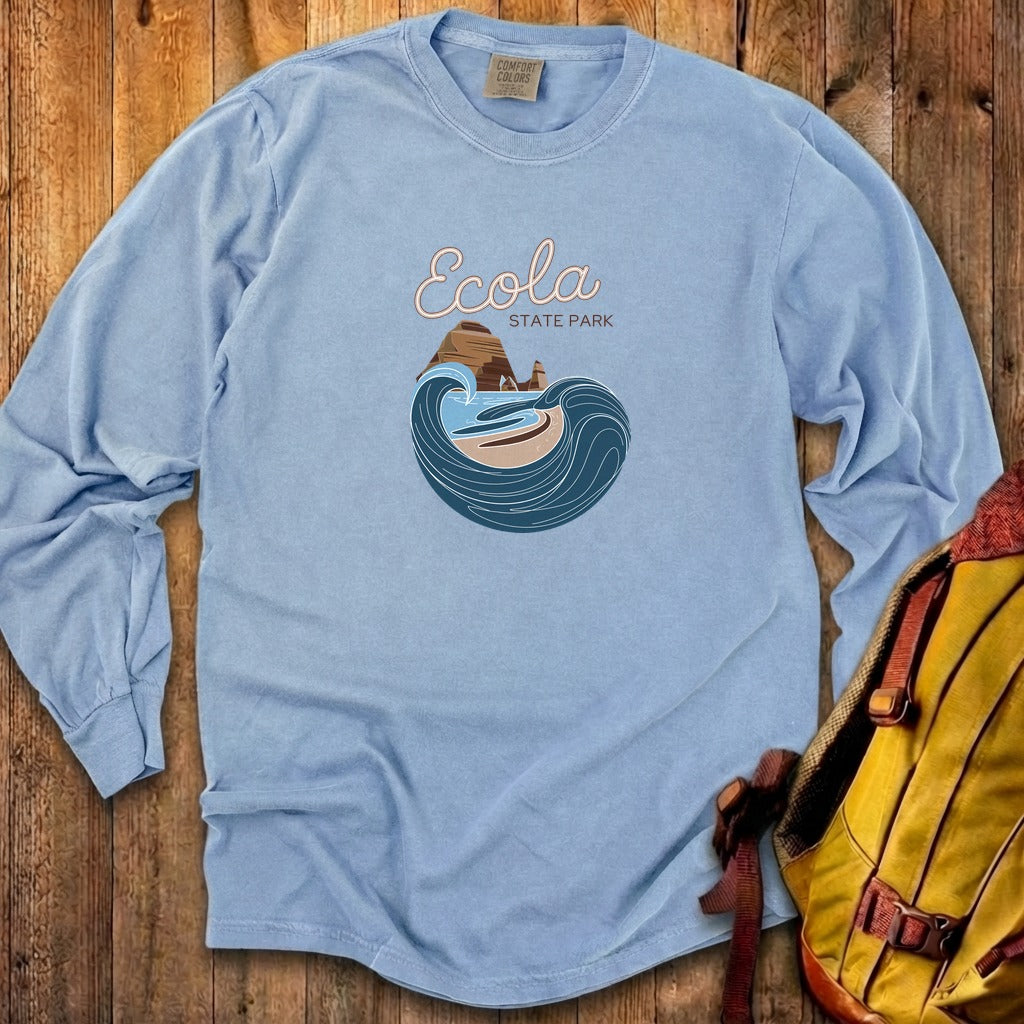 Ecola State Park Cotton Long Sleeve