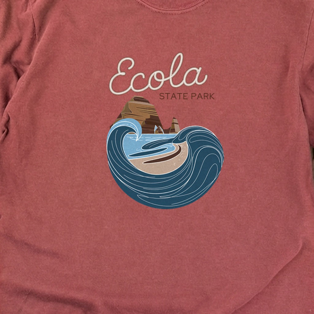Ecola State Park Cotton Long Sleeve