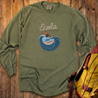 Ecola State Park Cotton Long Sleeve