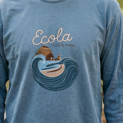 Ecola State Park Cotton Long Sleeve